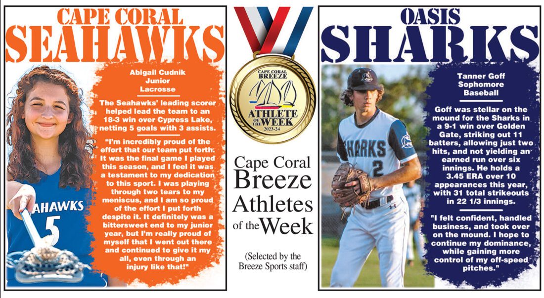 Athlete of the Week | April 19 - Cape Coral Breeze